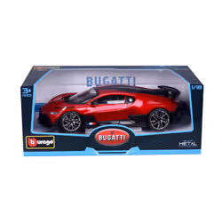 BBURAGO 1/18 BUGATTI DIVO - Rouge - Vue supplémentaire 4