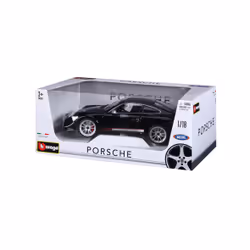 BBURAGO 1/18 PORSCHE 911 GTS RS 4.0 - Noire - Vue supplémentaire 4