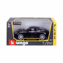 BBURAGO 1/24 PORSCHE 911 CARRERA - Noire - Vue supplémentaire 4
