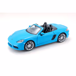 BBURAGO 1:24 Porsche 718 Boxter, Blau