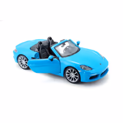 BBURAGO 1:24 Porsche 718 Boxter, Blau