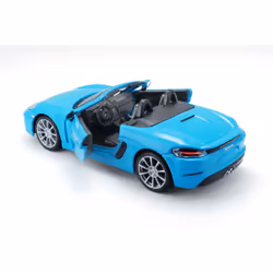 BBURAGO 1:24 Porsche 718 Boxter, Blau