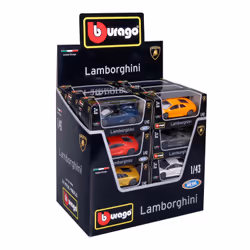 BBURAGO Lamborghini 1:43 Modèle de voiture de sport Pré-assemblé