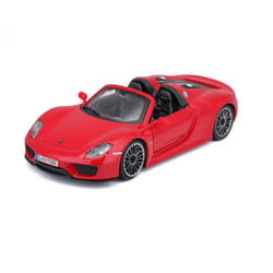 BBURAGO 1/24 PORSCHE 918 SPYDER METAL - Rouge