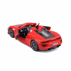 BBURAGO 1/24 PORSCHE 918 SPYDER METAL - Rouge
