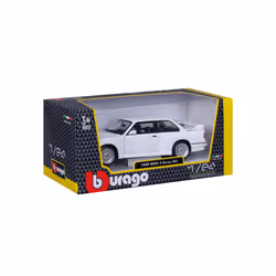 BBURAGO BMW M3 e30 Modèle de voiture de ville Pré-assemblé 1:24