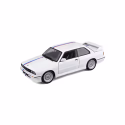 BBURAGO BMW M3 e30 Modèle de voiture de ville Pré-assemblé 1:24