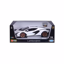 BBURAGO Lamborghini Sian FKP 37 Modèle de voiture de sport Pré-assemblé 1:18