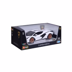 BBURAGO Lamborghini Sian FKP 37 Modèle de voiture de sport Pré-assemblé 1:18 - Vue supplémentaire 4