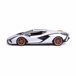 BBURAGO Lamborghini Sian FKP 37 Modèle de voiture de sport Pré-assemblé 1:18 - Vue supplémentaire 7