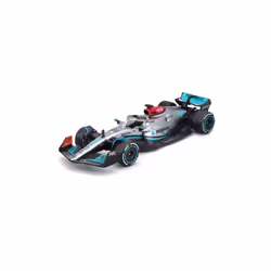 BBURAGO 18-38066, Modèle de voiture de sport, Pré-assemblé, 1:43, Mercedes W13 (Nummer 63), Unisexe, Métal, Plastique