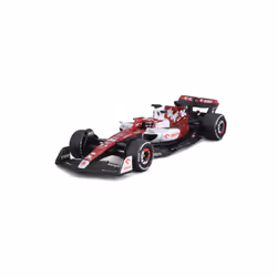 BBURAGO Alfa Romeo F1 Team Orlen, Modèle de voiture de sport, Pré-assemblé, 1:43, Alfa Romeo F1 Team Orlen C42 Nummer 24, Uni ...