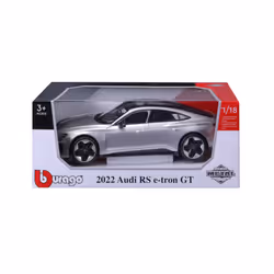 BBURAGO Audi RS e-tron GT 22 1:18 Modèle de voiture de ville Pré-assemblé
