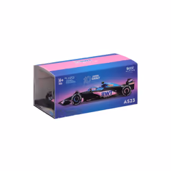 BBURAGO BWT Alpine F1 Team A523 #10 Gasly Modèle de voiture de sport Pré-assemblé 1:43