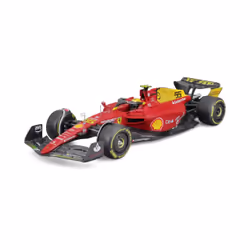 BBURAGO Ferrari F1-75, Modèle de voiture de sport, Pré-assemblé, 1:24, Ferrari F1-75, Unisexe, Métal, Plastique