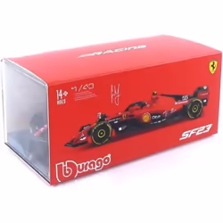 BBURAGO Ferrari F1 SF Modèle de voiture de sport Pré-assemblé 1:43