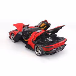 BBURAGO Ferrari Sig. Daytona SP3 1:18 rot Modèle de voiture de sport Pré-assemblé