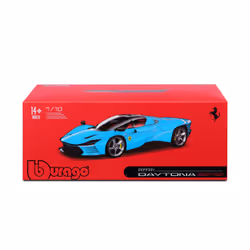 BBURAGO 1/18 FERRARI SIGNATURE - Daytona SP3 - Bleue - Vue supplémentaire 4