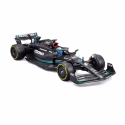 BBURAGO 1/24 RACING - 2023 MERCEDES-AMG F1 W14 E-Performance - avec casque #Russell