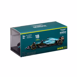 BBURAGO Aston Martin AMR23 Modèle de voiture de sport Pré-assemblé 1:43
