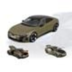 BBURAGO 1/18 AUDI RS e-TRON GT 2022 - Tactical Green