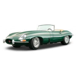 BBURAGO Jaguar E Type Cabrio Modèle de voiture de sport Pré-assemblé 1:18