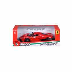 BBURAGO Ferrari LaFerrari Modèle de voiture de sport Pré-assemblé 1:18 - Vue supplémentaire 4