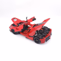 BBURAGO Ferrari LaFerrari Modèle de voiture de sport Pré-assemblé 1:18 - Vue supplémentaire 8