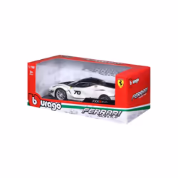 BBURAGO Ferrari FXX-K EVO 1:18 weiss Modèle de voiture de sport Pré-assemblé - Vue supplémentaire 5
