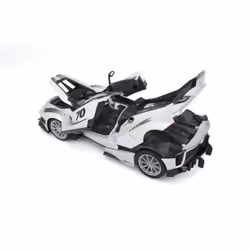 BBURAGO Ferrari FXX-K EVO 1:18 weiss Modèle de voiture de sport Pré-assemblé - Vue supplémentaire 8