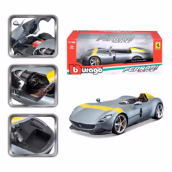 BBURAGO Ferrari Monza SP1 1:18 Modèle de voiture de sport Pré-assemblé