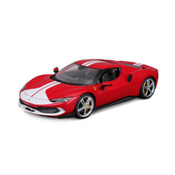 BBURAGO Ferrari 296 GTB Modèle de voiture de sport Pré-assemblé 1:18