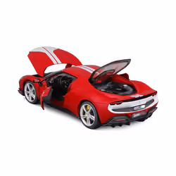 BBURAGO Ferrari 296 GTB Modèle de voiture de sport Pré-assemblé 1:18 - Vue supplémentaire 8