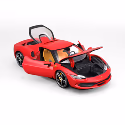 BBURAGO Ferrari 296 GTB 1:18 Modèle de voiture de sport Pré-assemblé - Vue supplémentaire 4