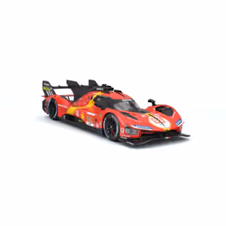 BBURAGO Ferrari 499P #51 Modèle de voiture de sport Pré-assemblé 1:18 - Vue supplémentaire 7