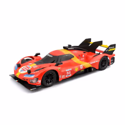 BBURAGO Ferrari 499P LMC (2023), Modèle de voiture de sport, Pré-assemblé, 1:18, Ferrari 499P LMC, Unisexe, Métal, Plastique