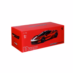 BBURAGO Ferrari Signature Modèle de voiture de sport Pré-assemblé 1:18
