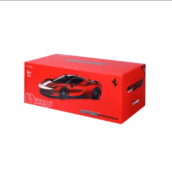 BBURAGO Ferrari Signature Modèle de voiture de sport Pré-assemblé 1:18 - Vue supplémentaire 4
