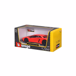 BBURAGO Lamborghini Aventador SV Coupé Modèle de voiture de sport Pré-assemblé 1:24