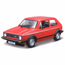 BBURAGO Volkswagen Golf Mk1 GTI (1979) 1/24, Modèle de voiture classique, Pré-assemblé, 1:24, Volkswagen Golf Mk1 GTI, unisex ...