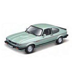 BBURAGO Ford Capri 1600 GT (1982) 1/24 Modèle de voiture classique Pré-assemblé 1:24
