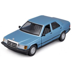 BBURAGO Mercedes Benz 190E 1987 Modèle de voiture de ville Pré-assemblé 1:24