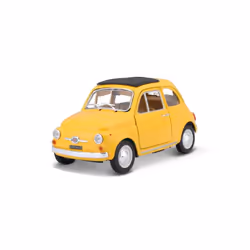 BBURAGO Fiat 500 F 1965, Modèle de voiture classique, Pré-assemblé, 1:24, Fiat 500F del 1965, Unisexe, Métal, Plastique