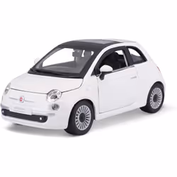 BBURAGO 18-22106, Modèle de voiture de ville, Pré-assemblé, 1:24, FIAT 500, Métal, Plastique, 3 an(s)
