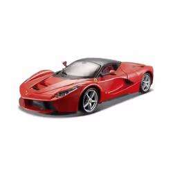 BBURAGO Ferrari Laferrari, Modèle de voiture de sport, Pré-assemblé, 1:24, Ferrari Laferrari, Rouge, Modèle réduit de véhicul ...