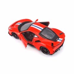 BBURAGO Ferrari 488 Pista Modèle de voiture de sport Pré-assemblé 1:24 - Vue supplémentaire 5
