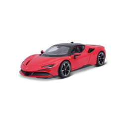 BBURAGO Ferrari SF90 Stradale Modèle de voiture de sport Pré-assemblé 1:24