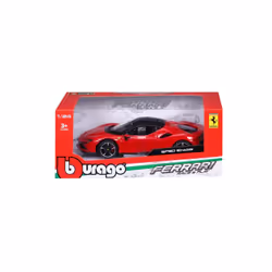 BBURAGO Ferrari SF90 Stradale Modèle de voiture de sport Pré-assemblé 1:24 - Vue supplémentaire 4