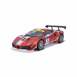 BBURAGO Ferrari 488 Challenge, Modèle de voiture de sport, Pré-assemblé, 1:24, Ferrari 488 Challenge, Unisexe, Métal, Plastiq ...