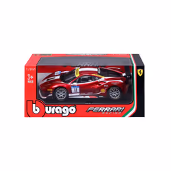 BBURAGO Ferrari 488 Challenge Modèle de voiture de sport Pré-assemblé 1:24 - Vue supplémentaire 4